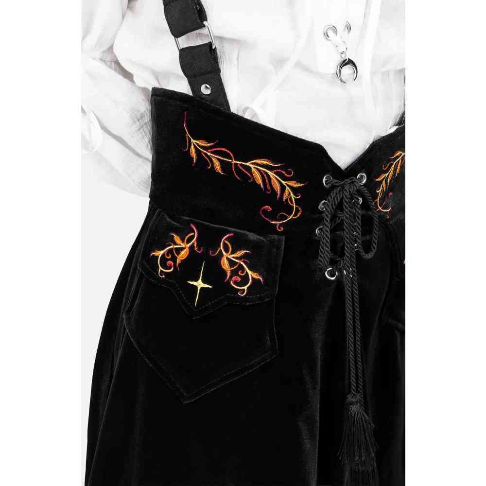 Restyle - Cinder Courte Jupe - Noir